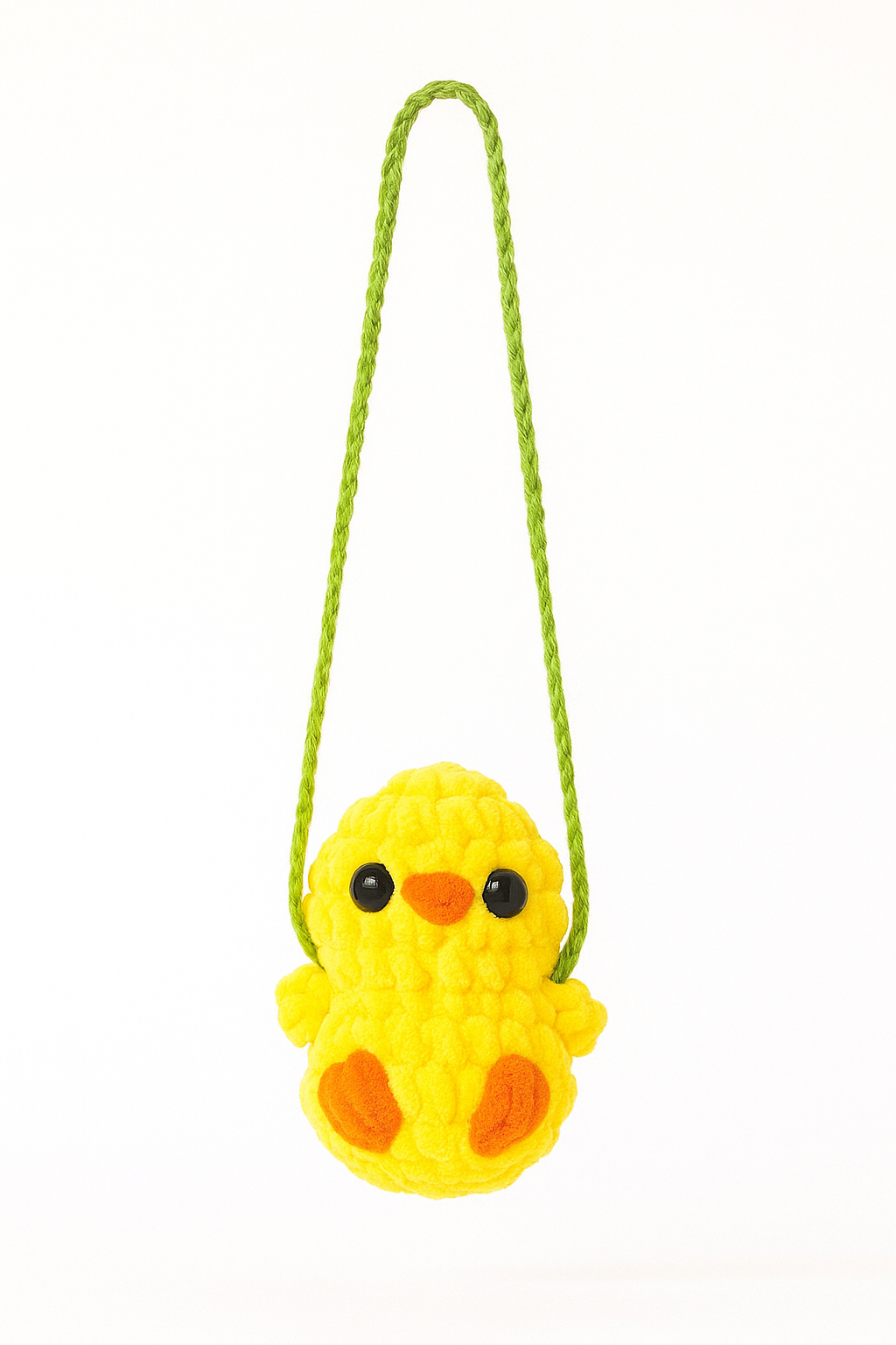 Hanging Yellow Chick Plushie