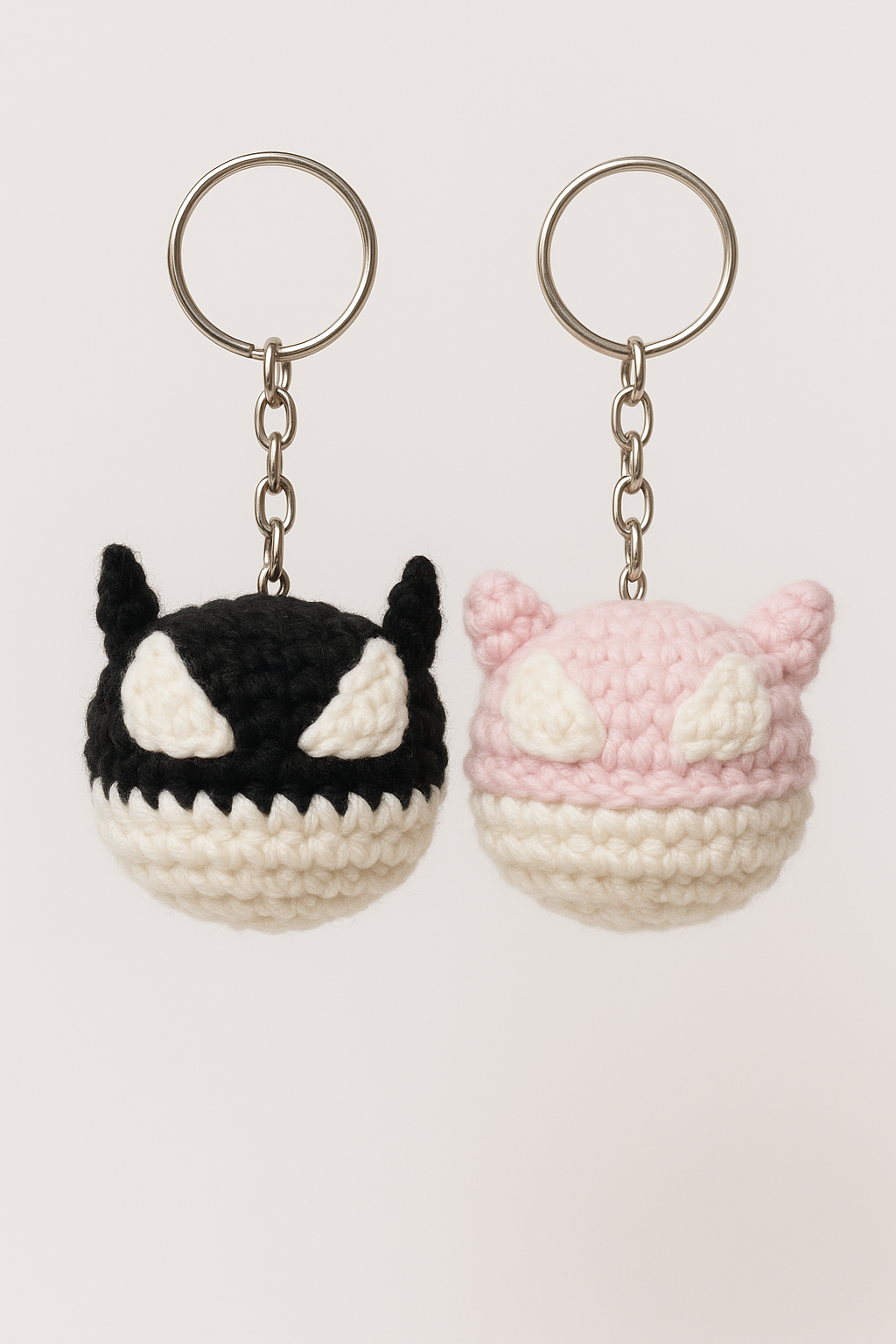 Bat Hugging Keychain