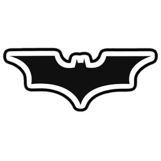 Batman Symbol Sticker