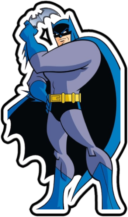 Batman Standing Sticker