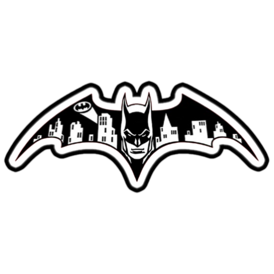 Batman Comic Logo Sticker