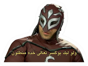 ستيكر ولو ليك بوكسر
